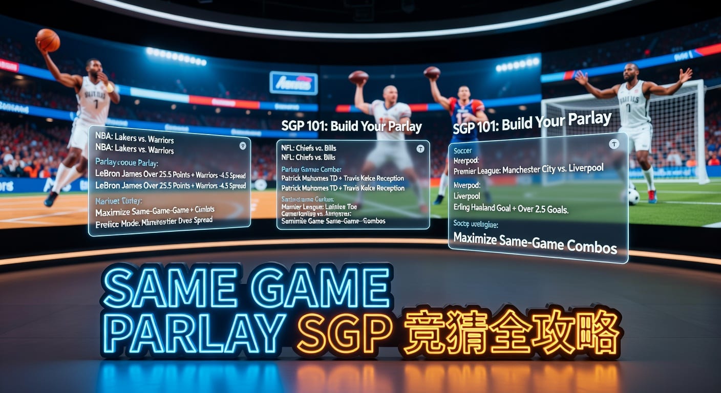 Same Game Parlay (SGP) 解析：2026年世界杯投注策略与技巧