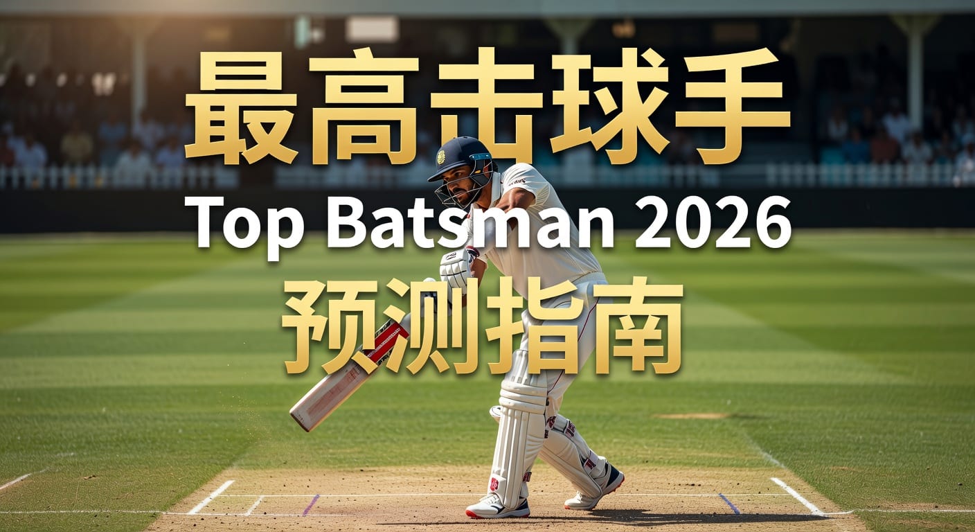 2026年世界杯投注：最高击球手 Top Batsman 表现分析与预测