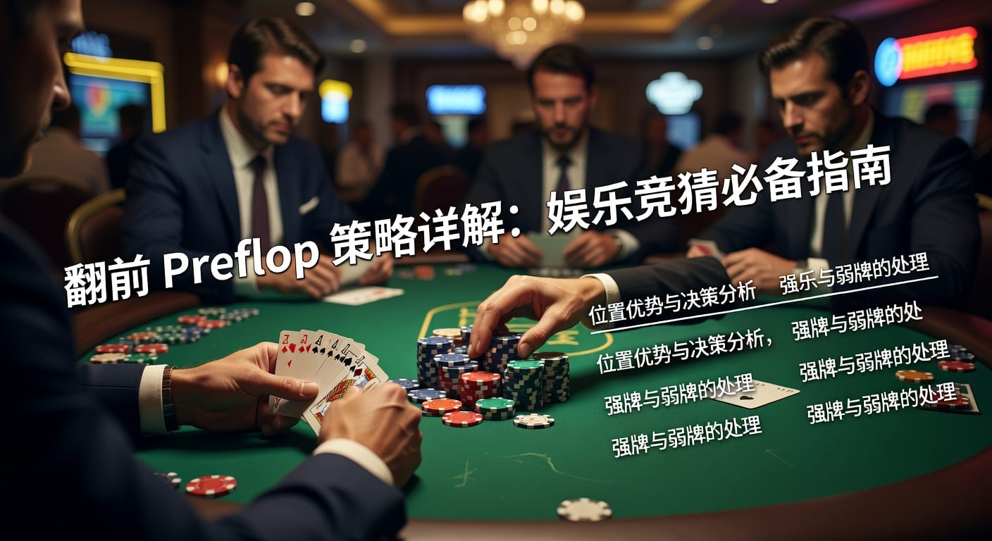 翻前 preflop 开局决策与实战思路