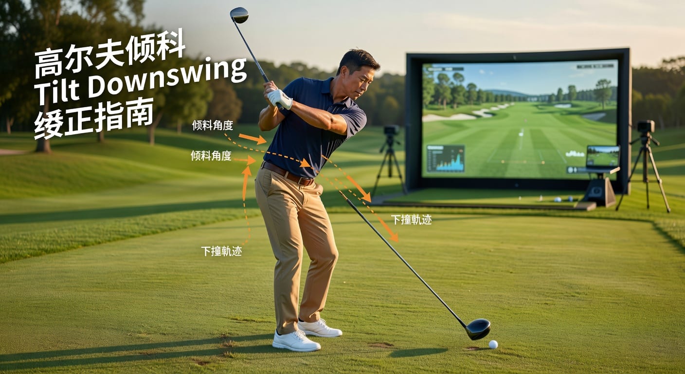 倾斜 tilt downswing：挥杆轨迹与击球稳定