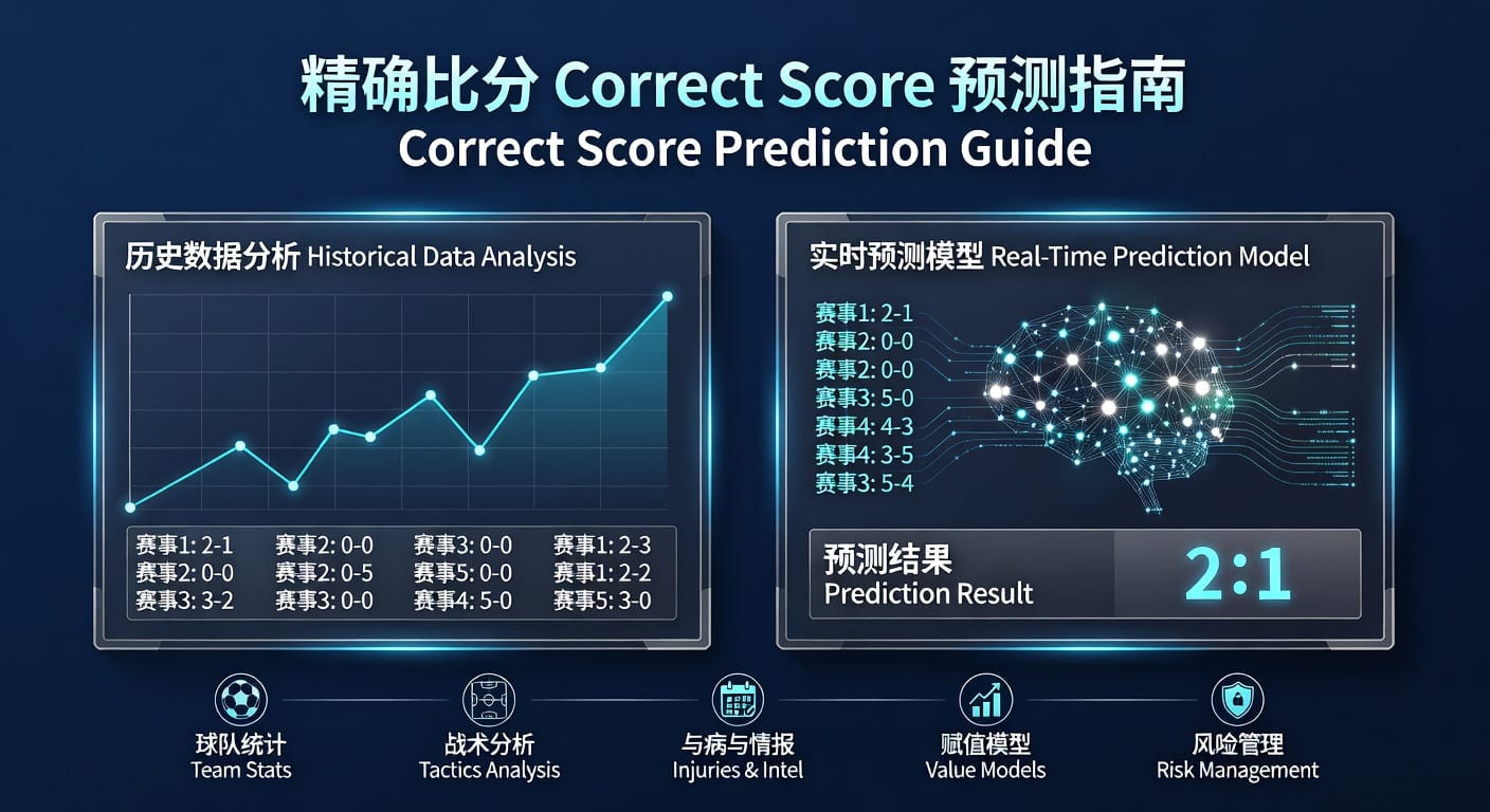 精确比分 correct score：2026年世界杯投注技巧与判断
